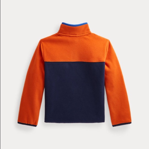 Ralph Lauren Color-Blocked Fleece Pullover - Picture 2 of 8